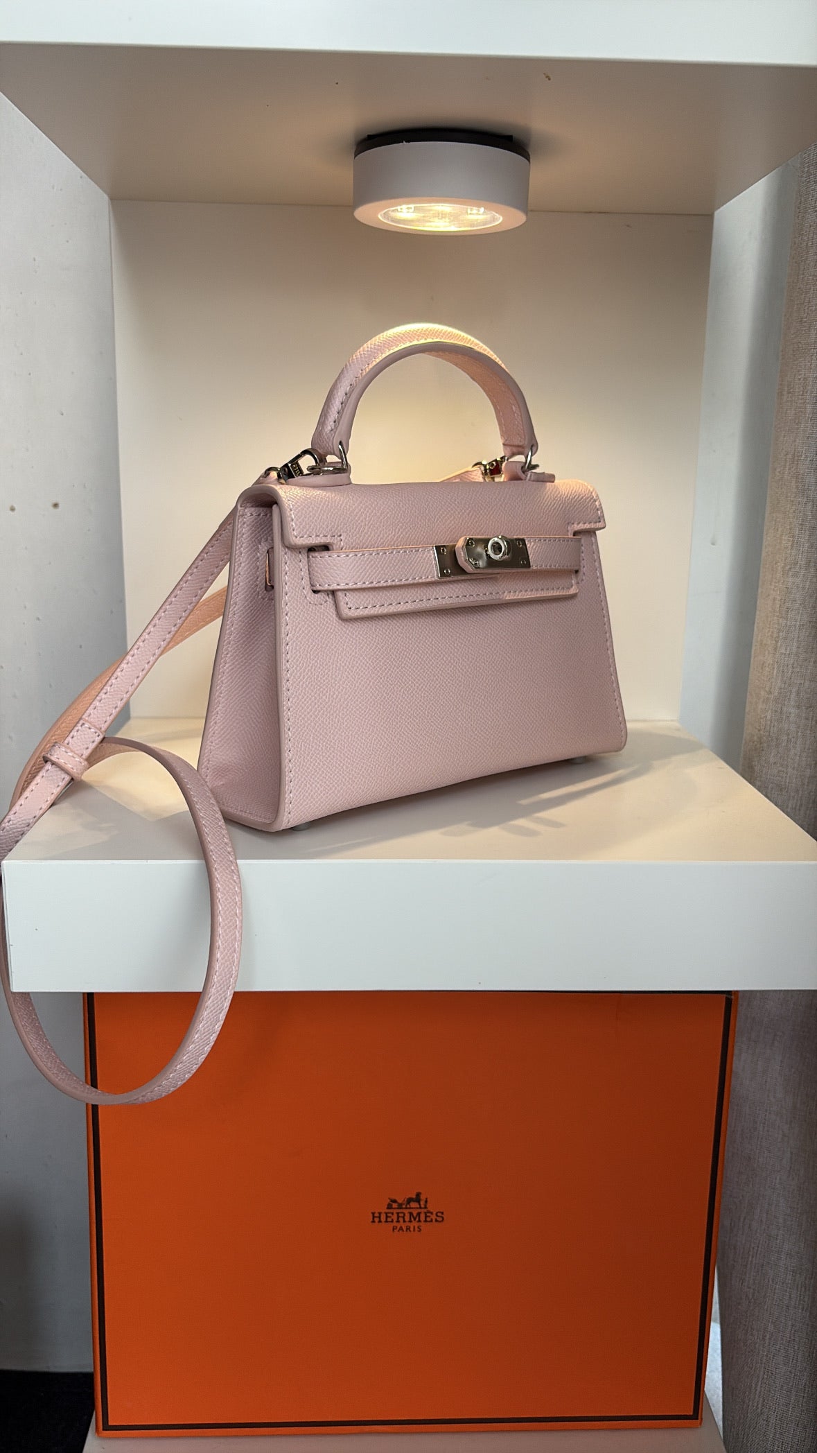Handbag Naéa Paris Rose Pastel