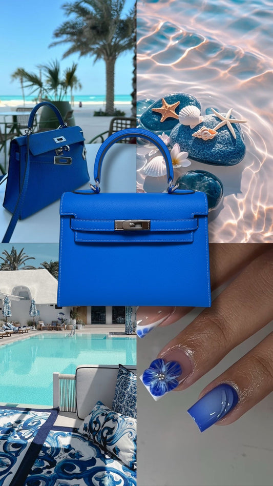 Handbag Naéa Paris Bleu