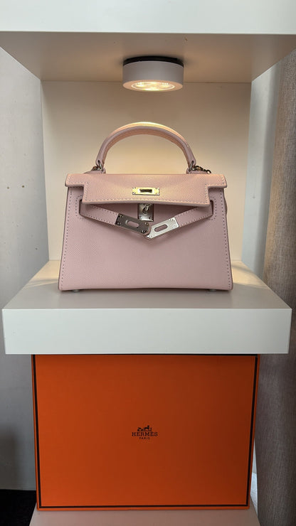 Handbag Naéa Paris Rose Pastel