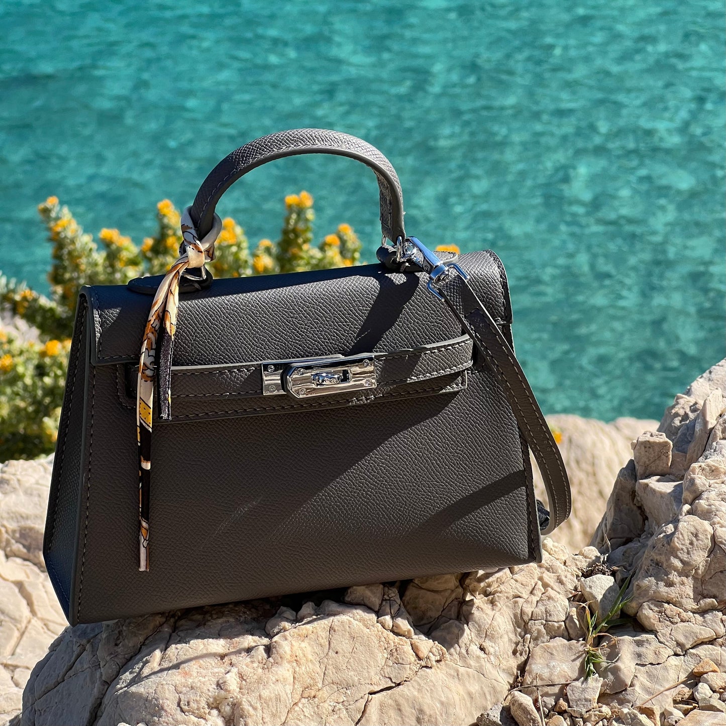 Handbag Naéa Paris Gris