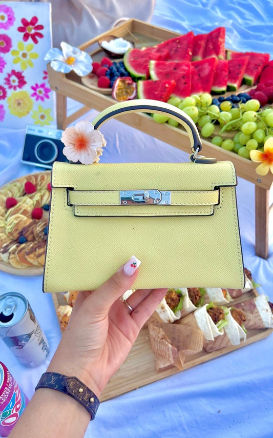 Handbag Naéa Paris Jaune