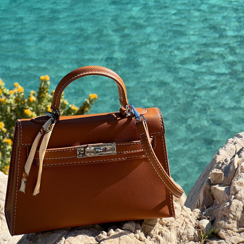 Handbag Naéa Paris Camel