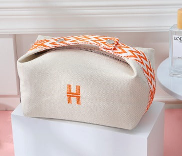 Pocket Naéa Paris Blanc à détails orange